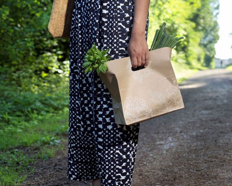 All packaging textile and cork products are certified (exclude the vegetables)